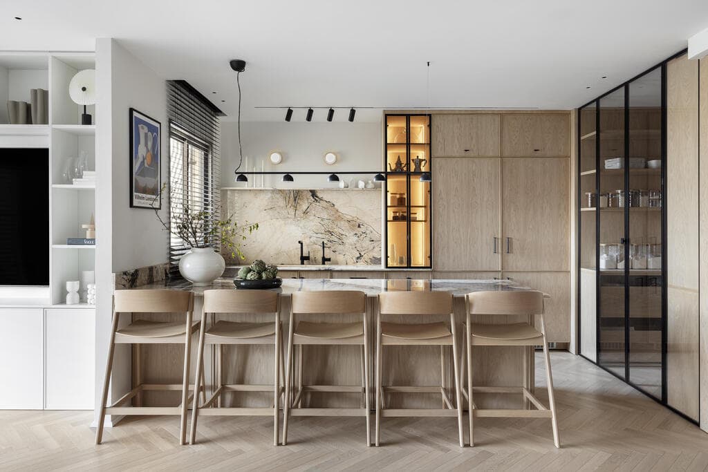 דירת קבלן בבת ים, עיצוב: בר בן ישי, ברבורית