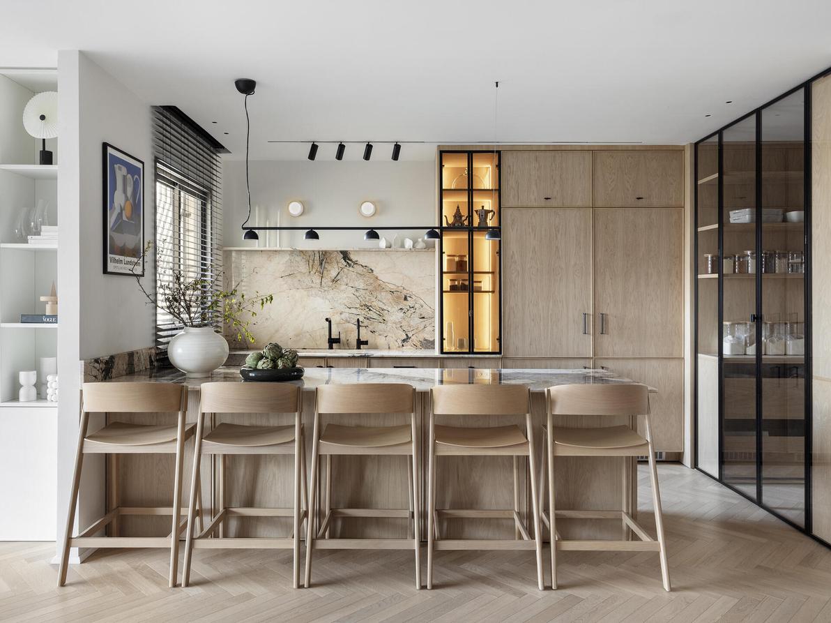 דירת קבלן בבת ים, עיצוב: בר בן ישי, ברבורית