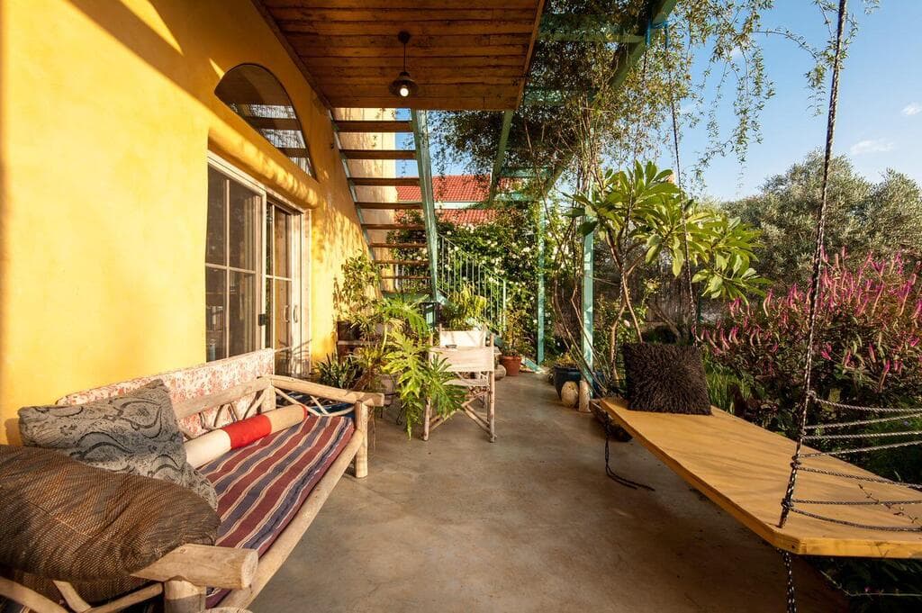 הבית הפסיבי בנוי ממכולה ביישוב אשחר בצפון