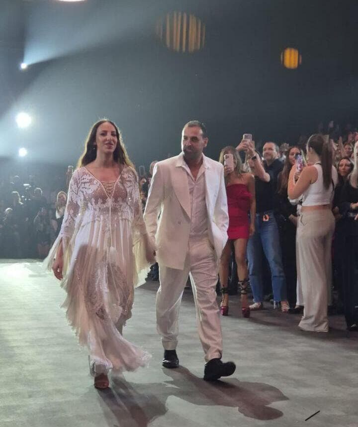 אלי ורותם שרעבי (צילום: איתי יעקב) אלי שרעבי בשבוע האופנה