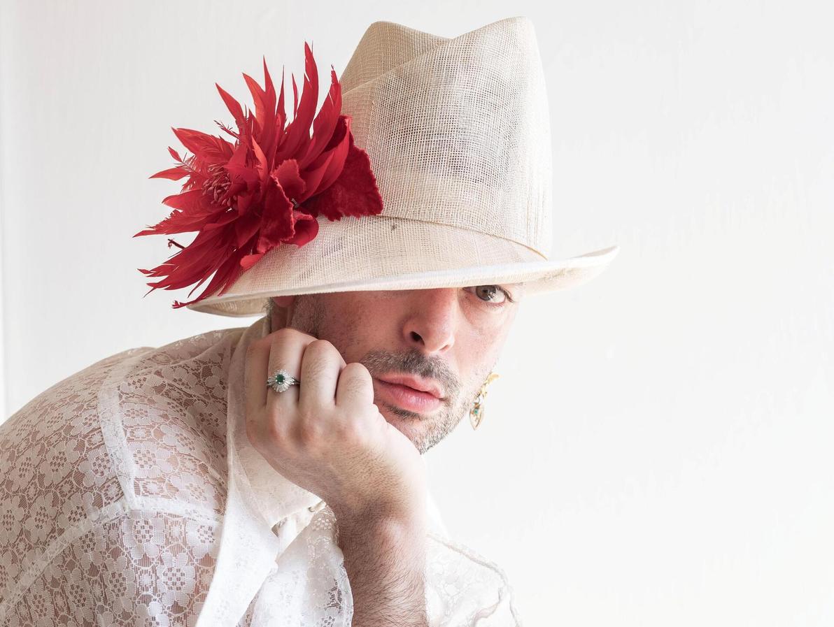 אלעד הופמן (צילום: יובל חן) אלעד הופמן בגדי וינטג'