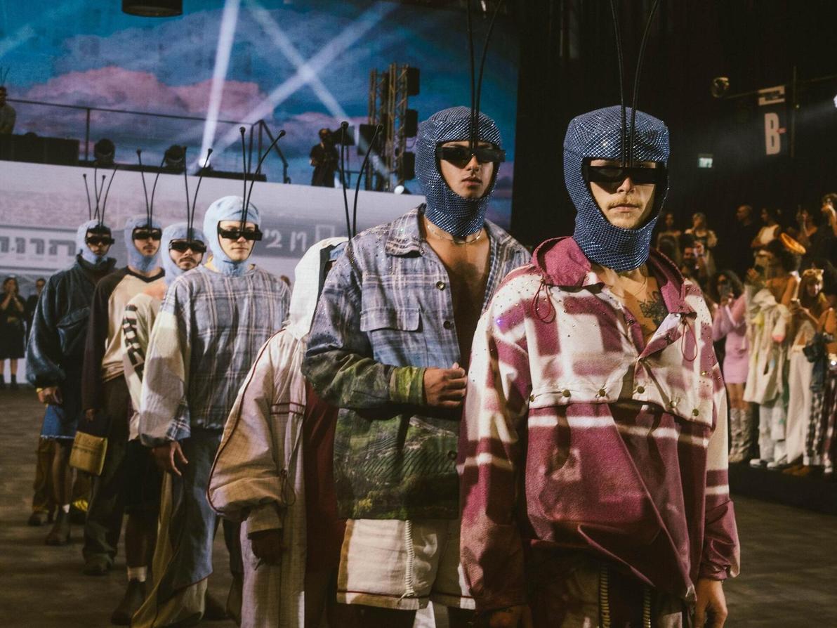 התצוגה של ירדן חנוכה למותג JOR-D בשבוע האופנה (צילום: דניאל סיני) התצוגה של ירדן חנוכה למותג JOR-D בשבוע האופנה תל אביב, 2025