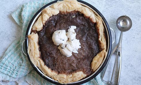 פאי שוקולד אפוי