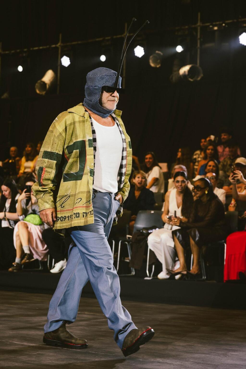 דביר בנדק בתצוגה של ירדן חנוכה למותג JOR-D (צילום: דניאל סיני) התצוגה של ירדן חנוכה למותג JOR-D בשבוע האופנה תל אביב, 2025