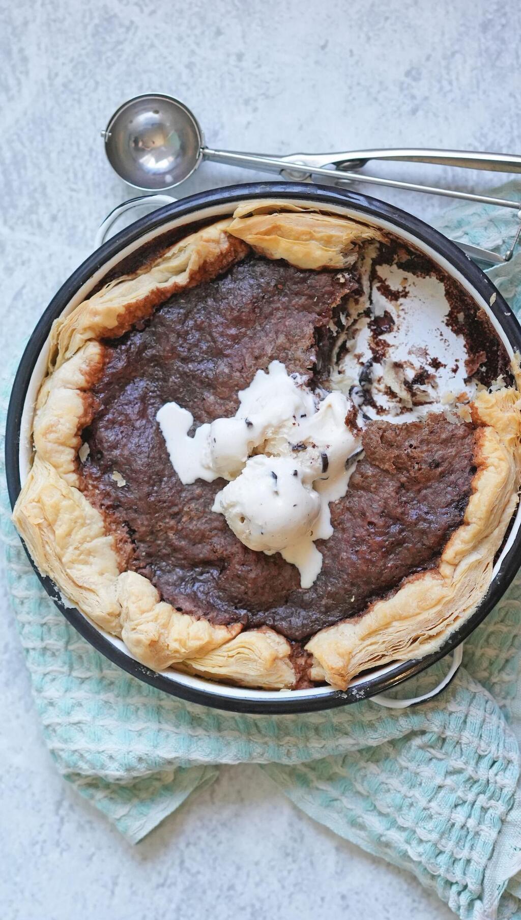 פאי שוקולד אפוי