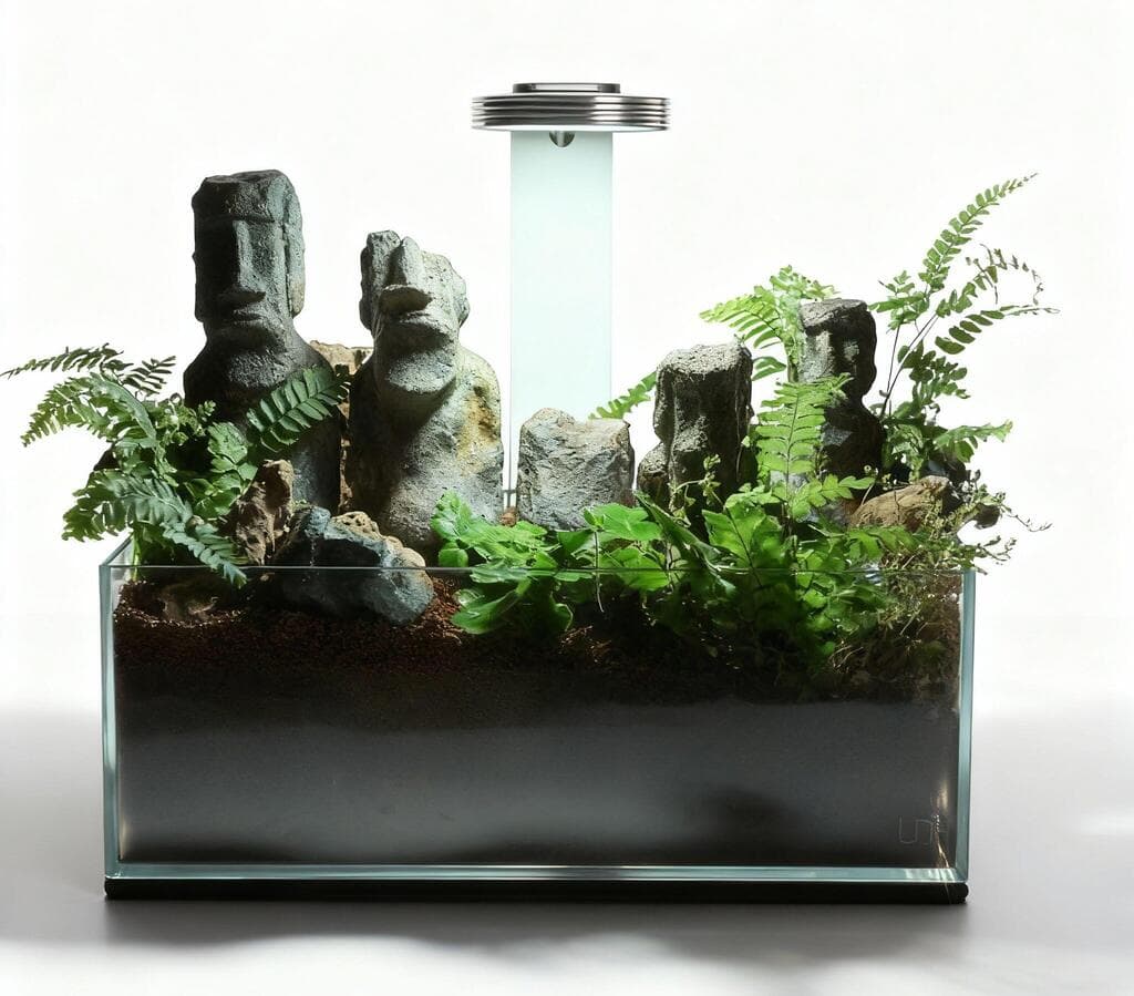 הטרריום יכול לענות על צרכים שונים שיש לנו בחיים ובבית (צילום: לינוי וולף) טרריום, ד"ר צור רונן אמסלם