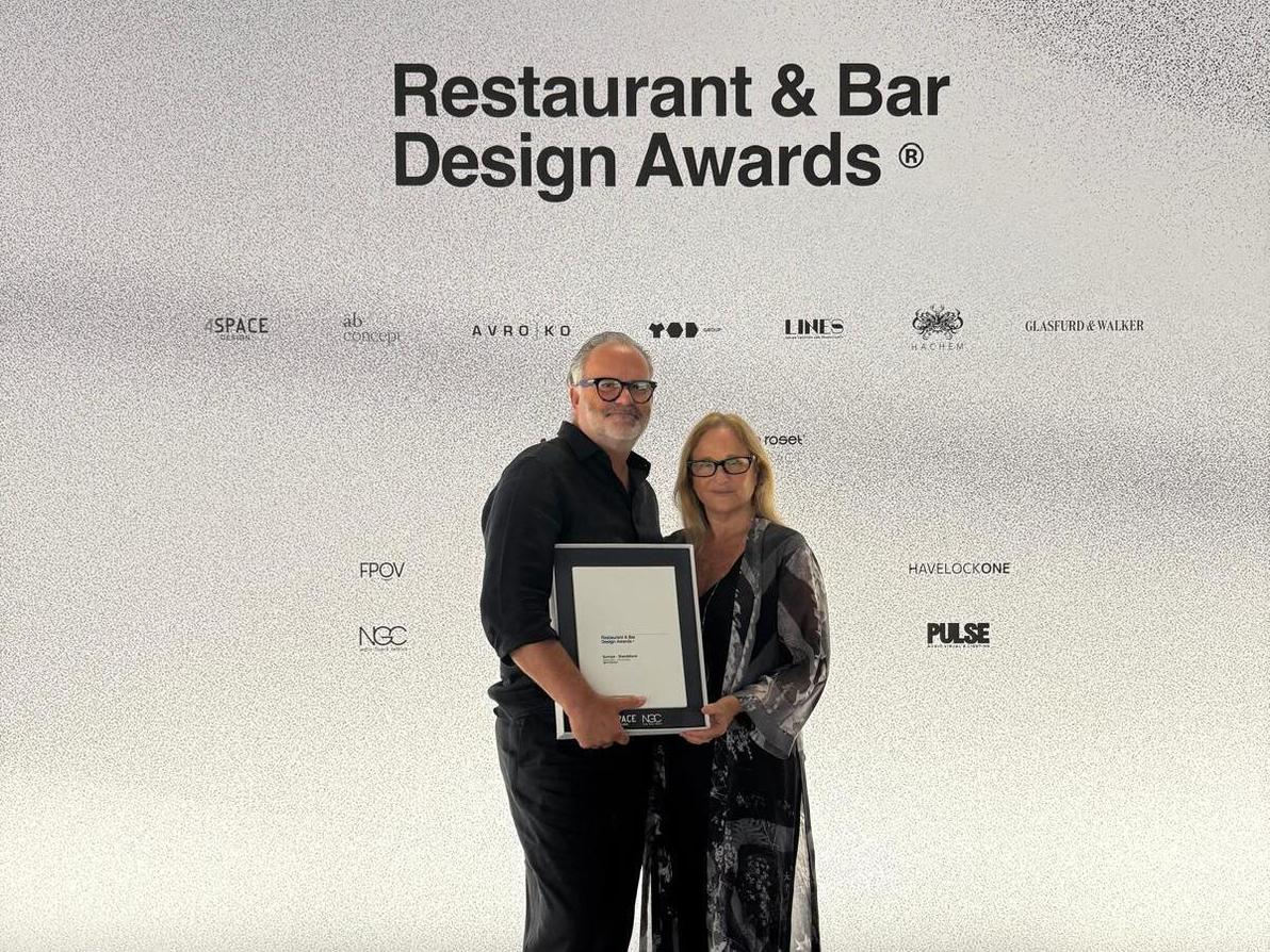 ברנוביץ + קרוננברג, 2025 - Restaurant & Bar Design Awards Ceremony (צילום באדיבות restaurant & bar design awards) ברנוביץ + קרוננברג, 2025 - Restaurant & Bar Design Awards Ceremony