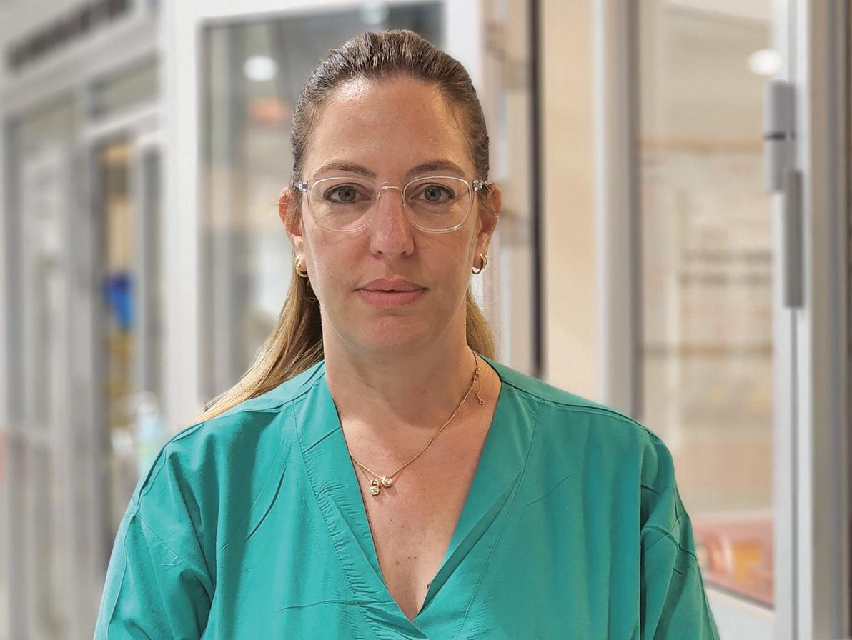 ד"ר רעות כסיף, מנהלת המחלקה לטיפול נמרץ ילדים בשיבא