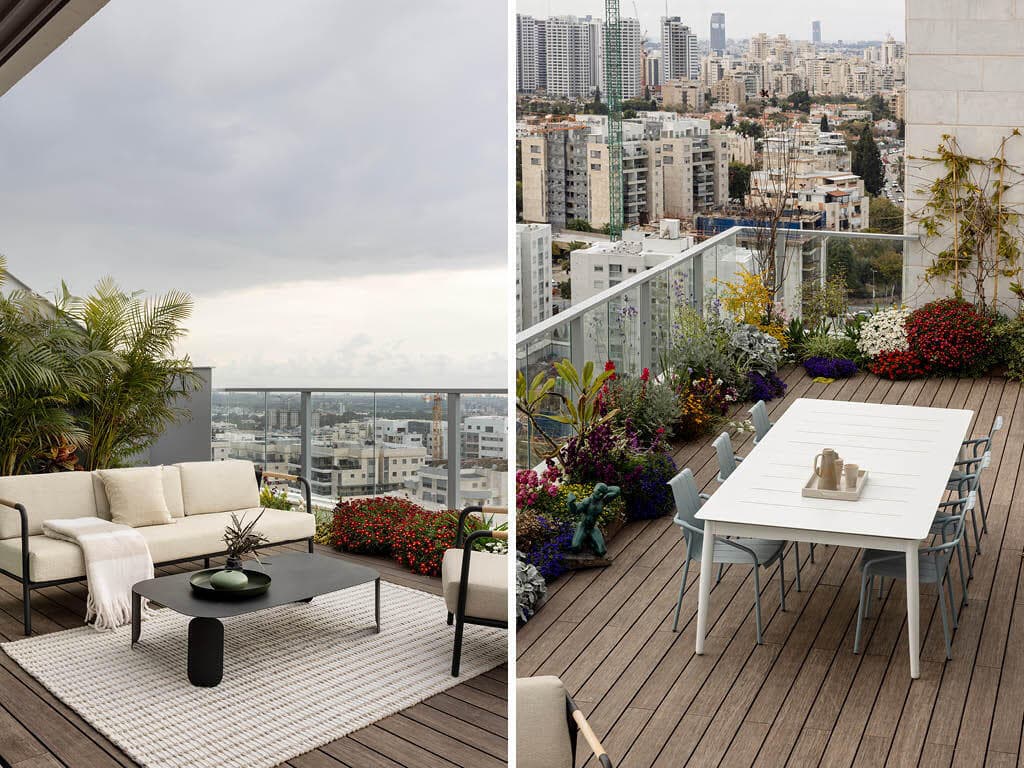 דירת פנטהאוז בקריית אונו, עיצוב: ענבר אלעזר לוי