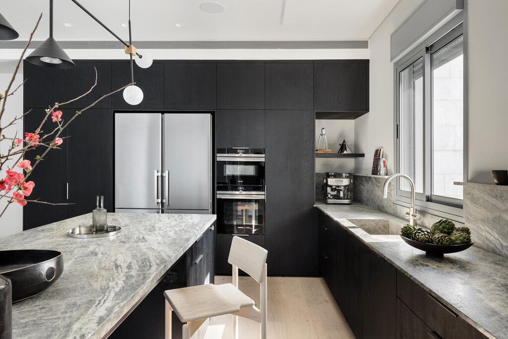 דירת פנטהאוז בקריית אונו, עיצוב: ענבר אלעזר לוי