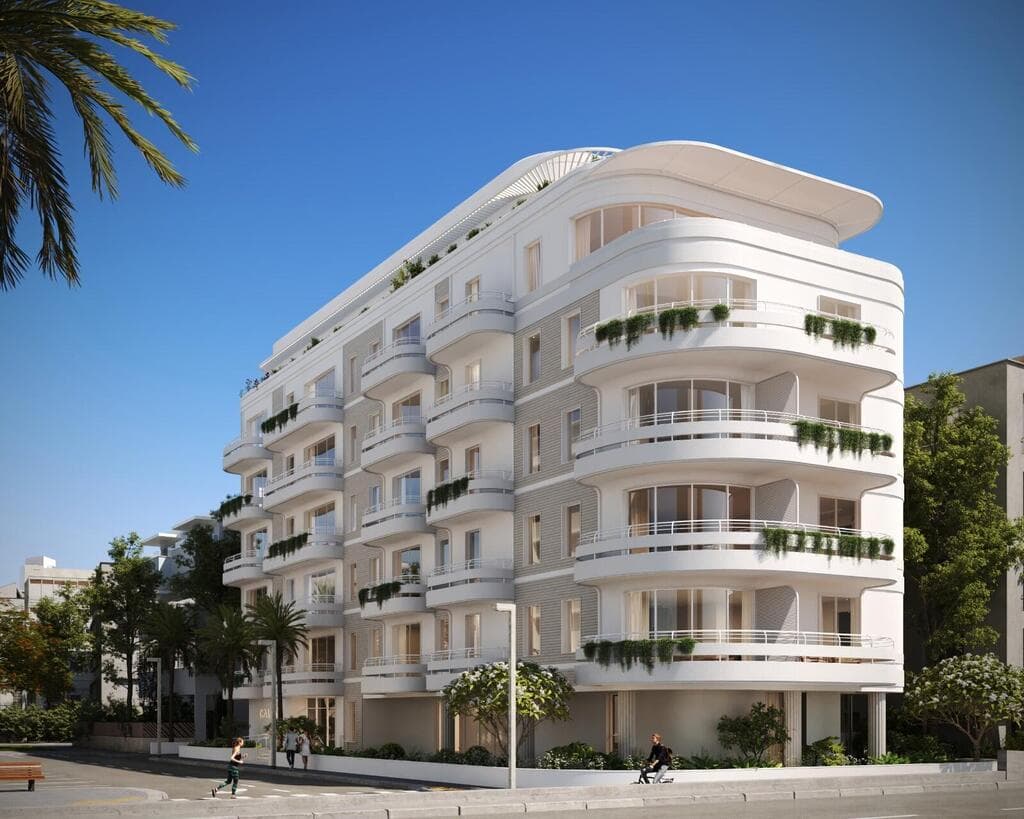 פרויקט המגורים calla שנבנה ברחוב הירקון 154 בתל אביב