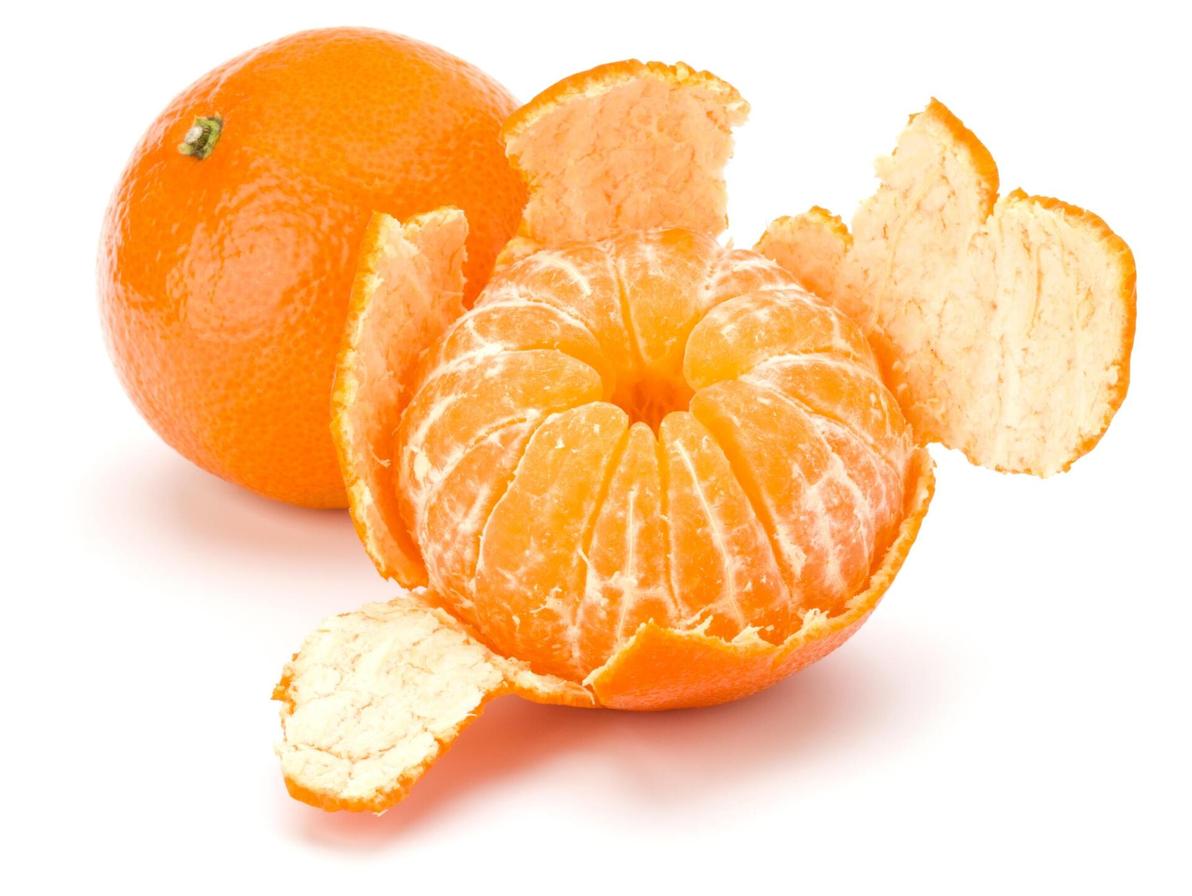 מנדרינה, שימו לב דווקא לקליפה. הרכיבים הטובים נמצאים בה