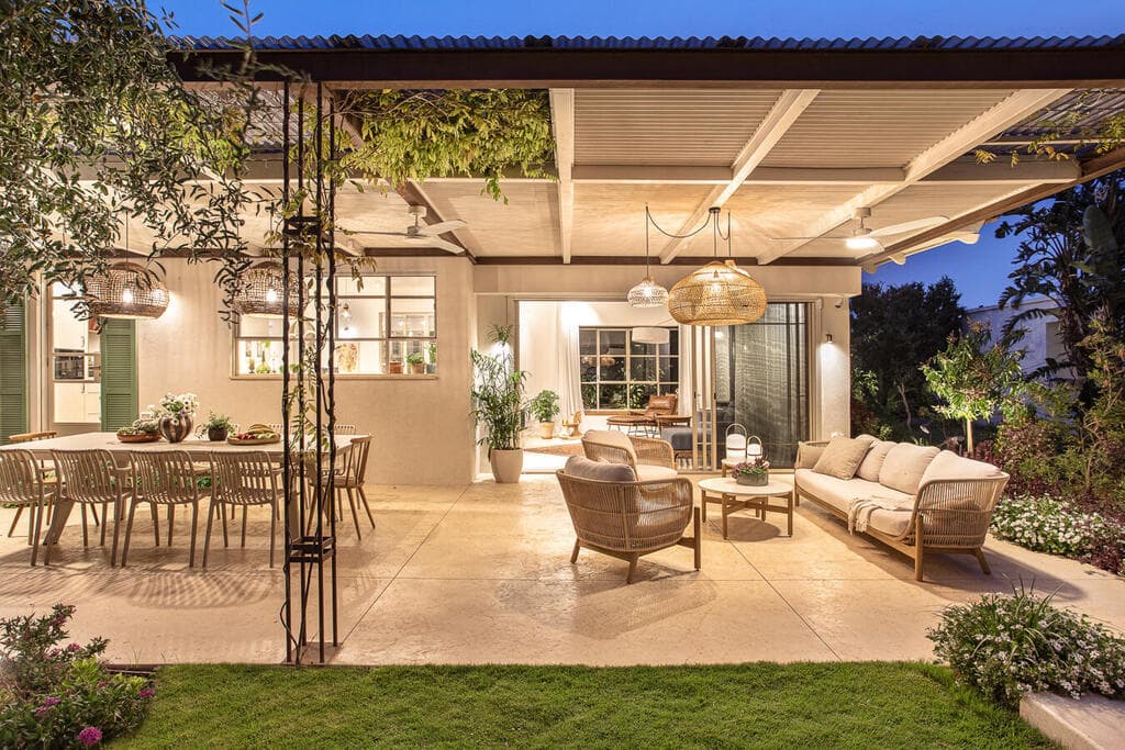 הבית במושב בשרון, קיבוצור, תכנון ועיצוב: סטודיו דו