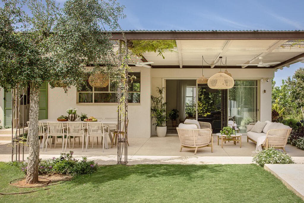 הבית במושב בשרון, קיבוצור, תכנון ועיצוב: סטודיו דו