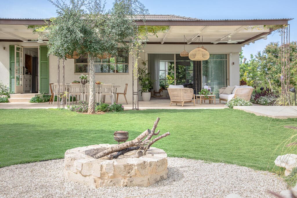 הבית במושב בשרון, קיבוצור, תכנון ועיצוב: סטודיו דו