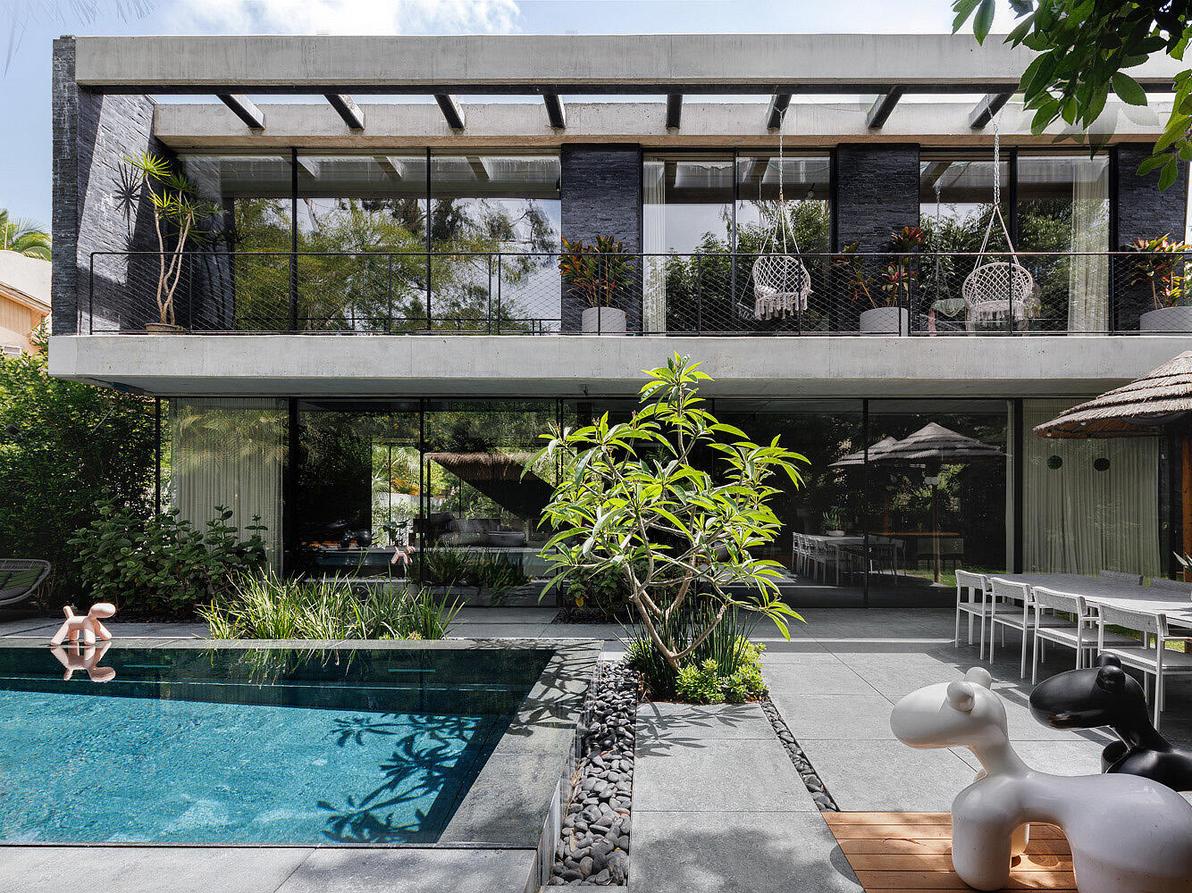 וילה בשרון, אדריכלות ועיצוב: נורית בן יוסף (צילום: שי אפשטיין) וילה בשרון, אדריכלות ועיצוב: נורית בן יוסף