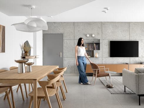 דירת קבלן בראשון לציון, עיצוב: נטע שדה