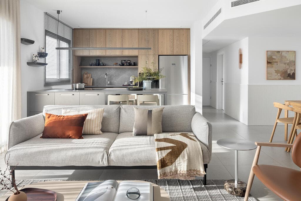 דירת קבלן בראשון לציון, עיצוב: נטע שדה