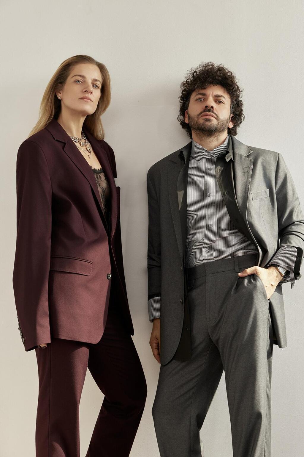 שי פרנקו ומעצבת משכית שרון טל