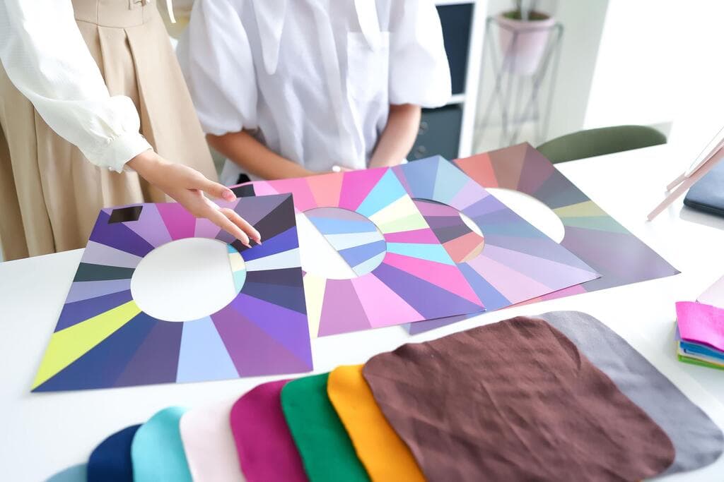 מניפת צבעים (צילום: Shutterstock/ASAP creative) מניפת צבעים