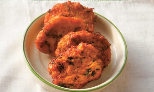 לביבות גזר וג'ינג'ר