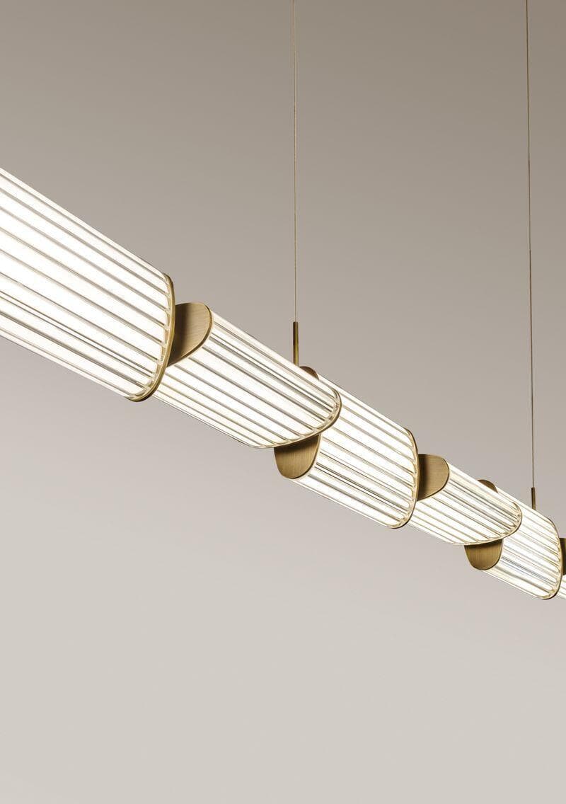 תאורה מעל אי במטבח (צילום: ארקדי רסקין ) תאורה מעל אי במטבח