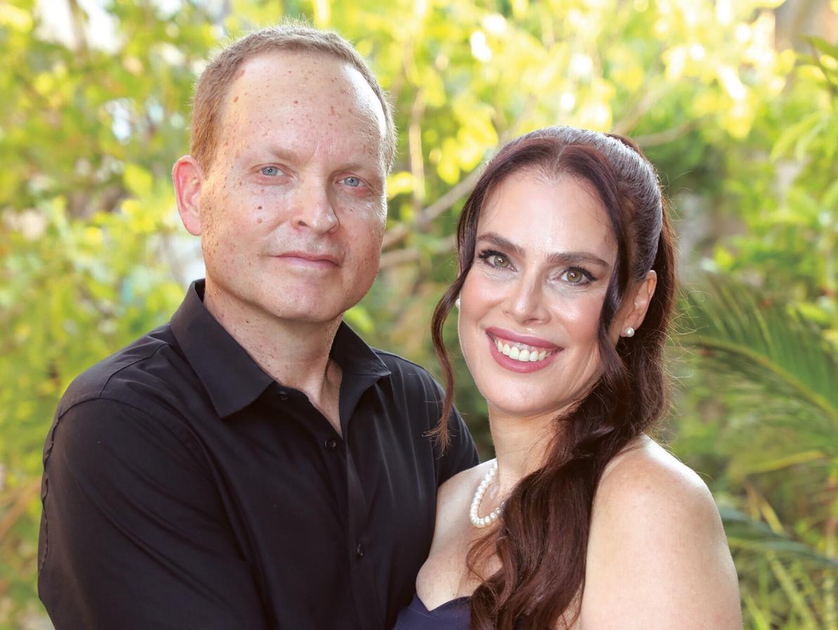 ברי ונרדית מורוז. "זה היה בדיוק כמו בסרטים" (צילום: אמיר בן דוד) ברי ונרדית מורוז