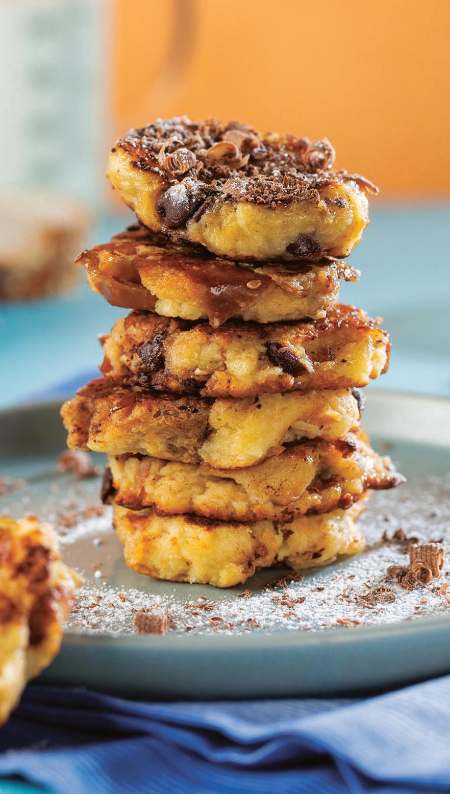 לביבות פרנץ' טוסט (צילום: בועז לביא, סגנון: טליה הדר) לביבות פרנץ' טוסט