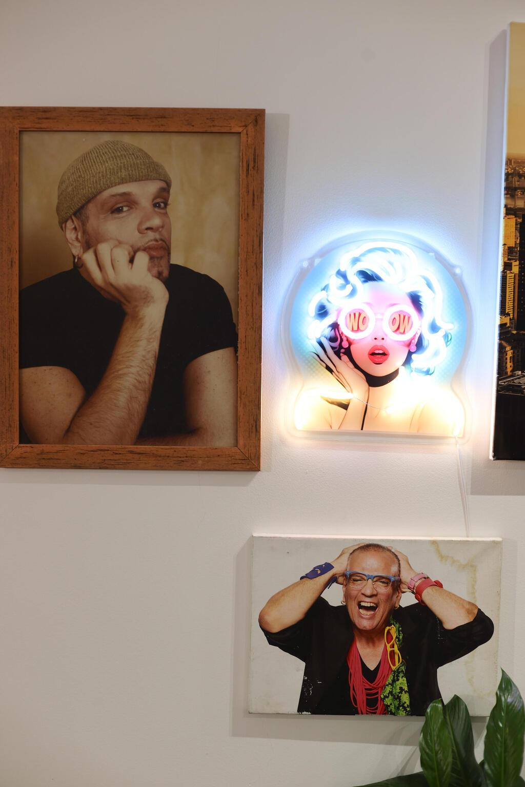 תמונות מהעבר (צילום: יריב כץ) הבית של מעצב התלבושות יובל כספין