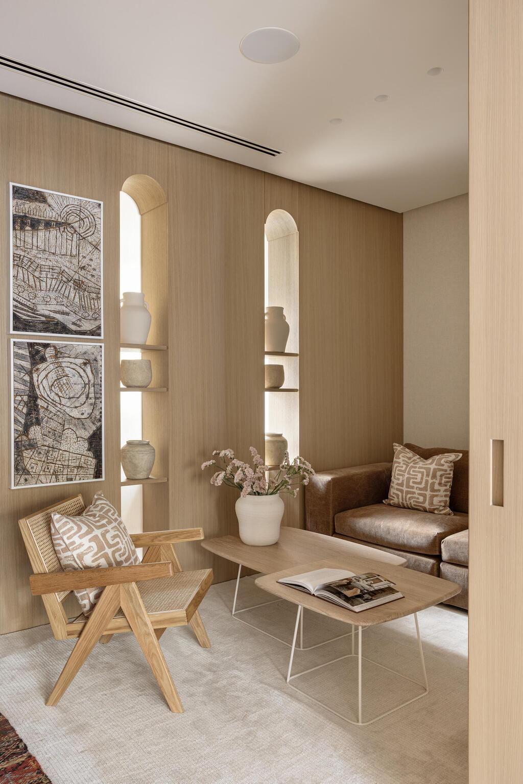 חזרה על אלמנט הקשתות (צילום: איתי בנית) בית בירושלים בעיצוב שרון טורין