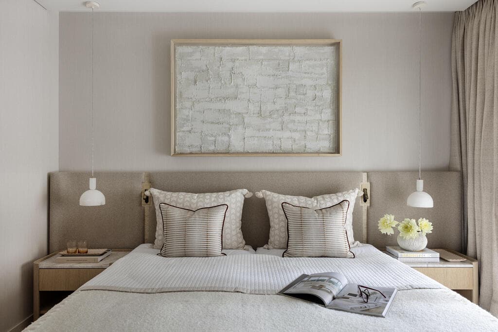 מאסטר ההורים (צילום: איתי בנית) בית בירושלים בעיצוב שרון טורין