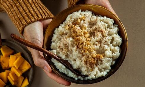 דייסת אורז חמה