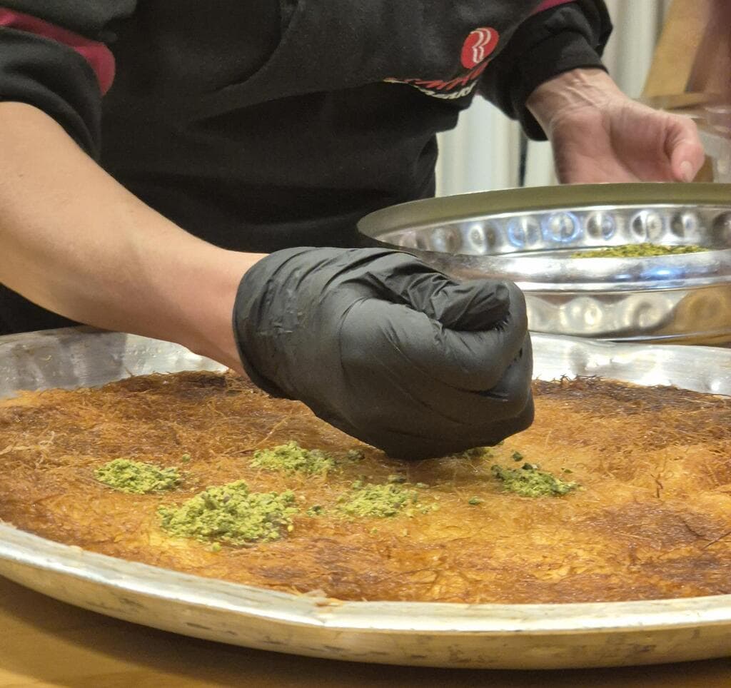 סדנת כנאפה, מלון רמדה אוליביה. לומדים וטועמים