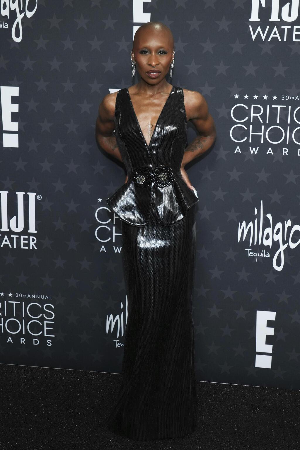 סינתיה אריבו בטקס פרסי המבקרים, 2025