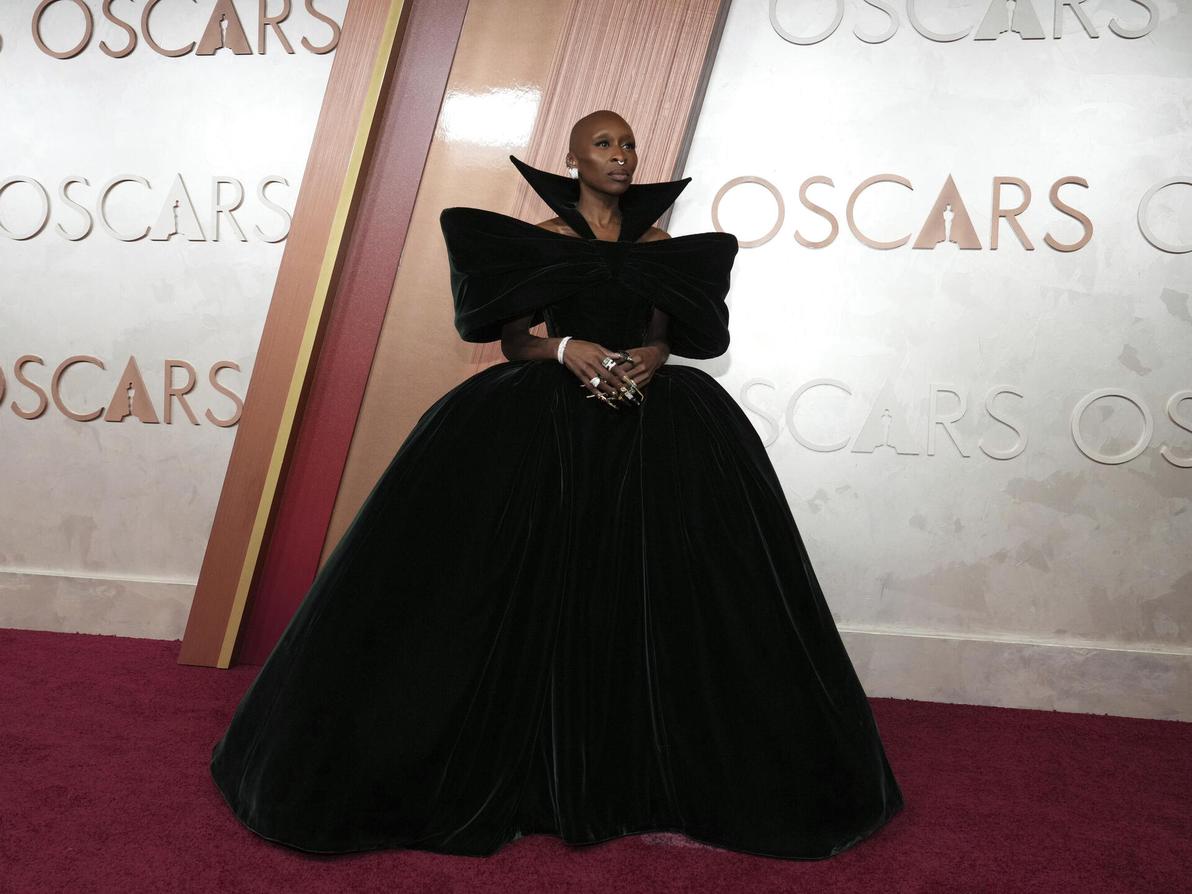 סינתיה אריבו בטקס האוסקר, 2025