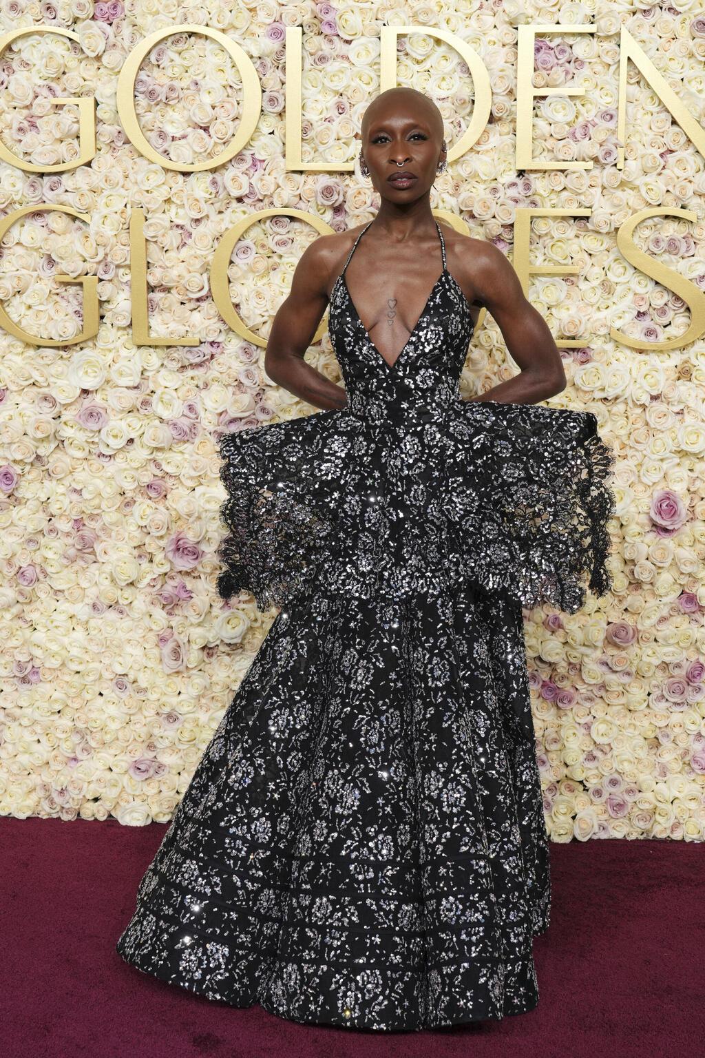 סינתיה אריבו בטקס גלובוס הזהב, 2025