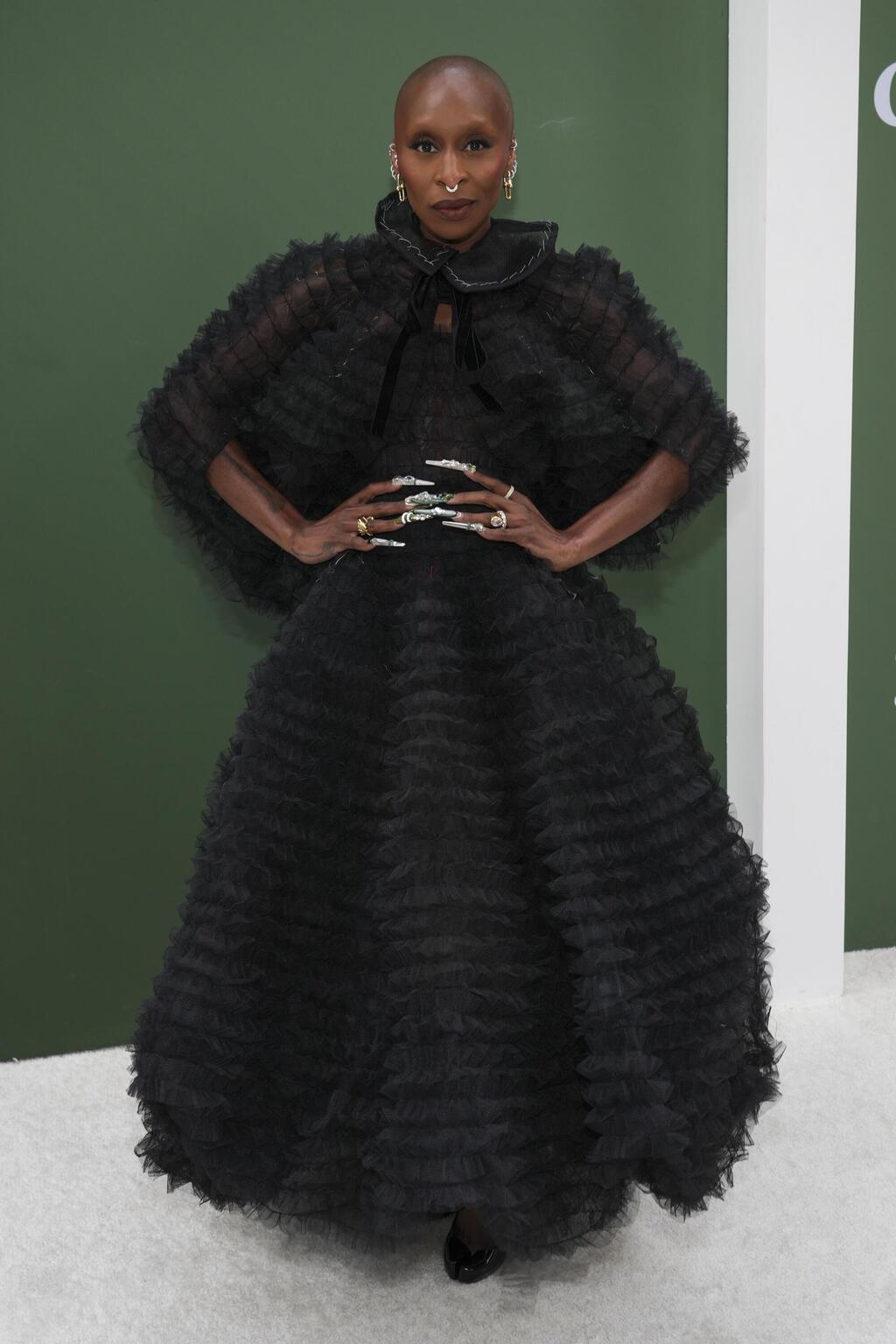 סינתיה אריבו על השטיח האדום, 2025