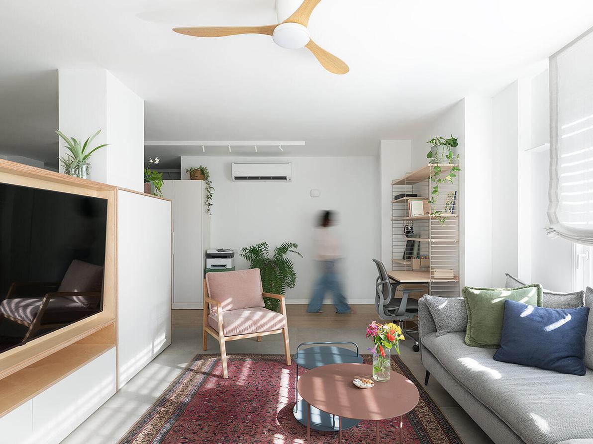 דירה מידימליסטית בשכונת אפקה, עיצוב: לירון גונן