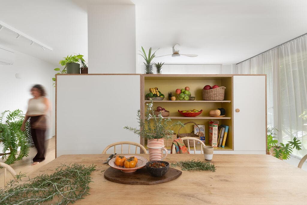 דירה מידימליסטית בשכונת אפקה, עיצוב: לירון גונן