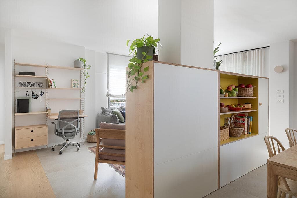 דירה מידימליסטית בשכונת אפקה, עיצוב: לירון גונן