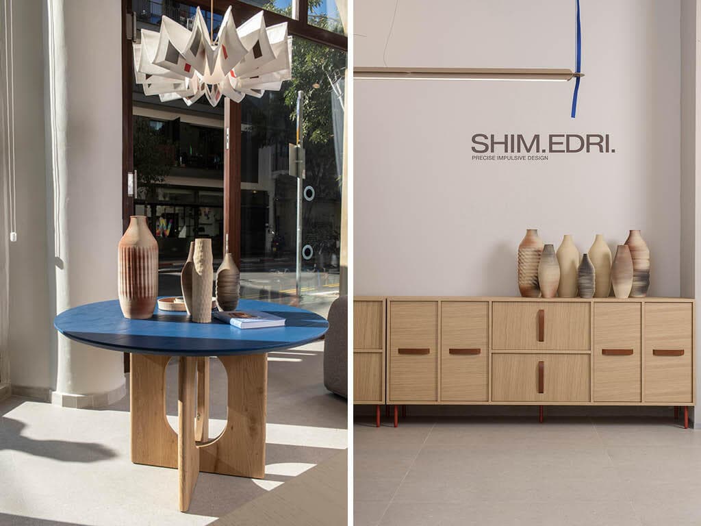 90 מ"ר של ריהוט, טקסטיל ואמנות לבית. החנות של שים אדרי (צילום: איליה מלניקוב) החנות של שים אדרי