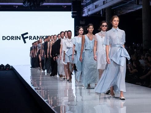 קולקציה של דורין פרנקפורט בהשראת המשוררת זלדה, מתוך שבוע האופנה 2015