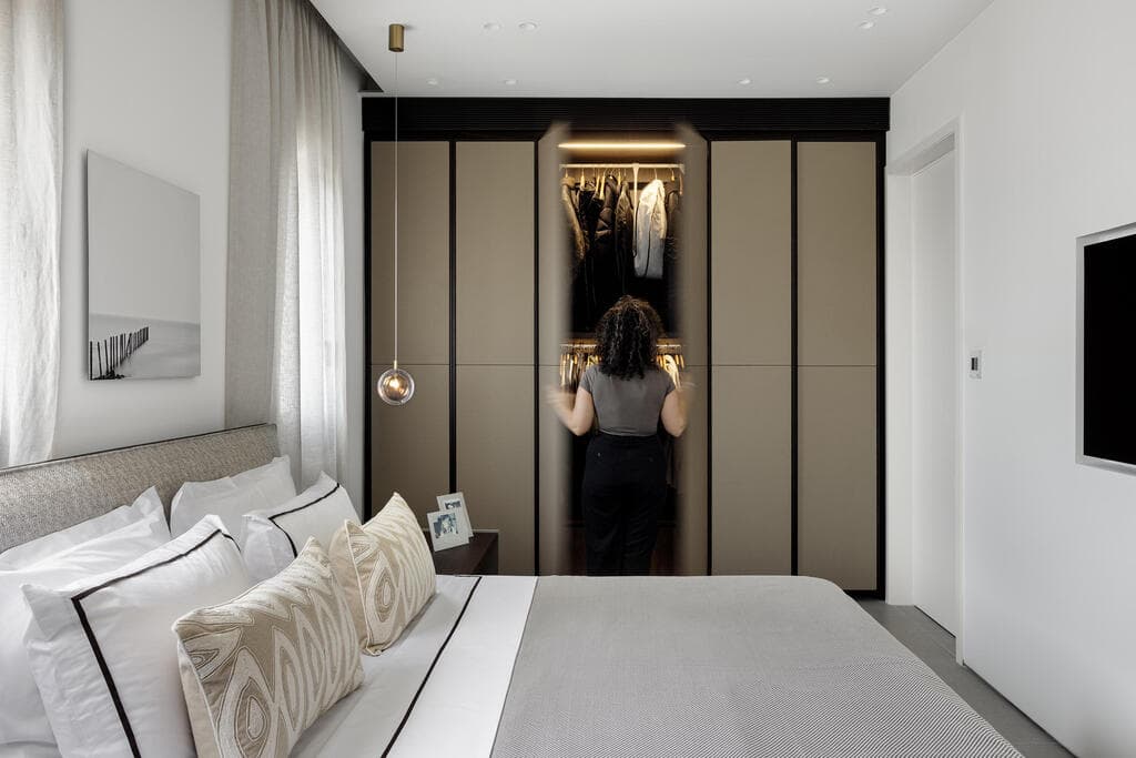 שדרוג דירת קבלן לאב גרוש ולבניו, עיצוב: צביה קזיוף