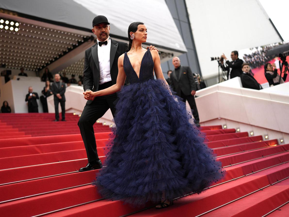 אירינה שייק וריקרדו טישי בפסטיבל קאן, 2023