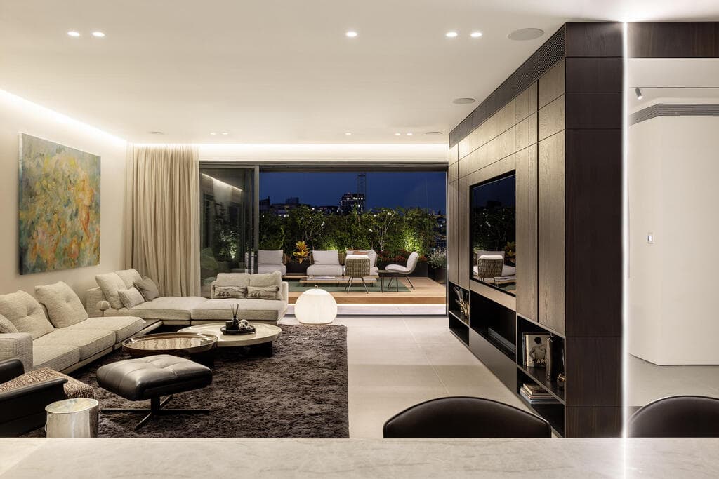 שדרוג דירת קבלן לאב גרוש ולבניו, עיצוב: צביה קזיוף