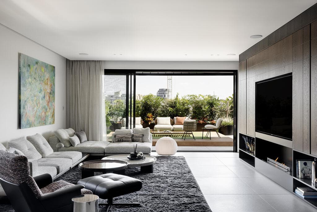 שדרוג דירת קבלן לאב גרוש ולבניו, עיצוב: צביה קזיוף