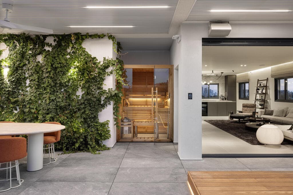 שדרוג דירת קבלן לאב גרוש ולבניו, עיצוב: צביה קזיוף