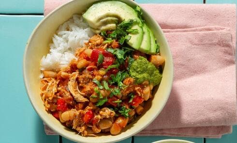 צ'ילי קון פויו עם חזה עוף