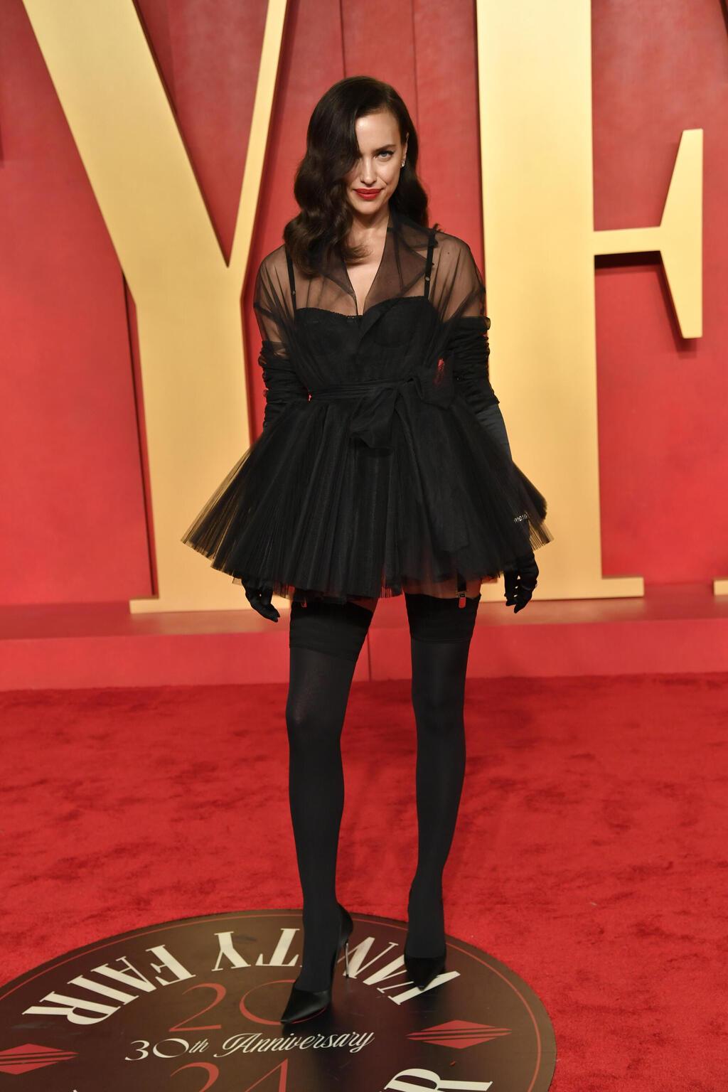 אירינה שייק במסיבת האוסקר של וניטי פייר, 2024