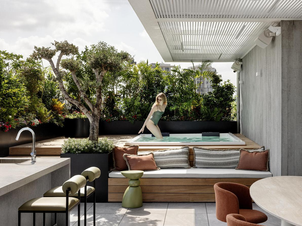 שדרוג דירת קבלן לאב גרוש ולבניו, עיצוב: צביה קזיוף